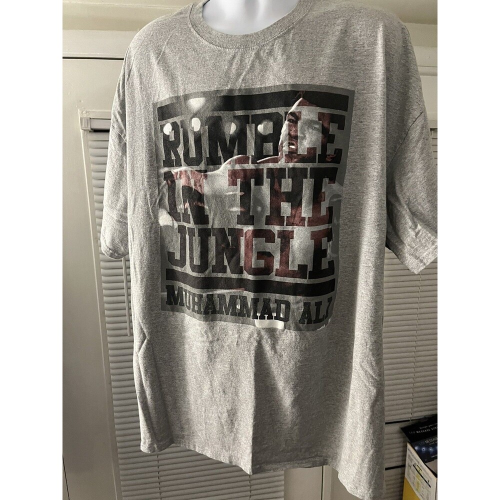 Muhammad Ali Rumble In the Jungle Official Licensed Graphic TShirt Size 4xl New